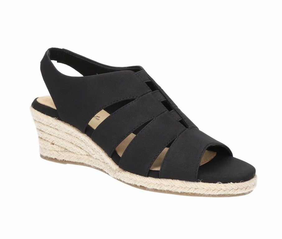 Wedge Sandals | * Women'S Easy Street Aziza Espadrille Wedge Sandals