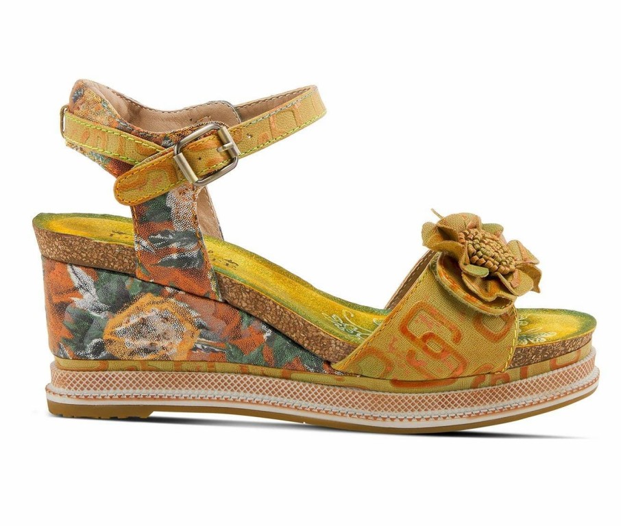 Wedge Sandals | * Women'S L'Artiste Vienrose-Fleur Wedges