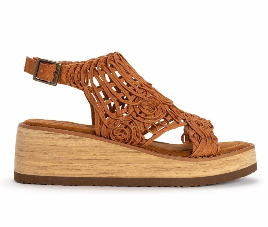 Wedge Sandals | * Women'S Muk Luks Fly High Wedge Sandals