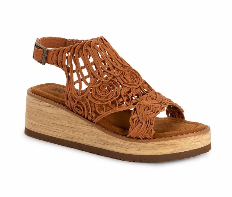 Wedge Sandals | * Women'S Muk Luks Fly High Wedge Sandals