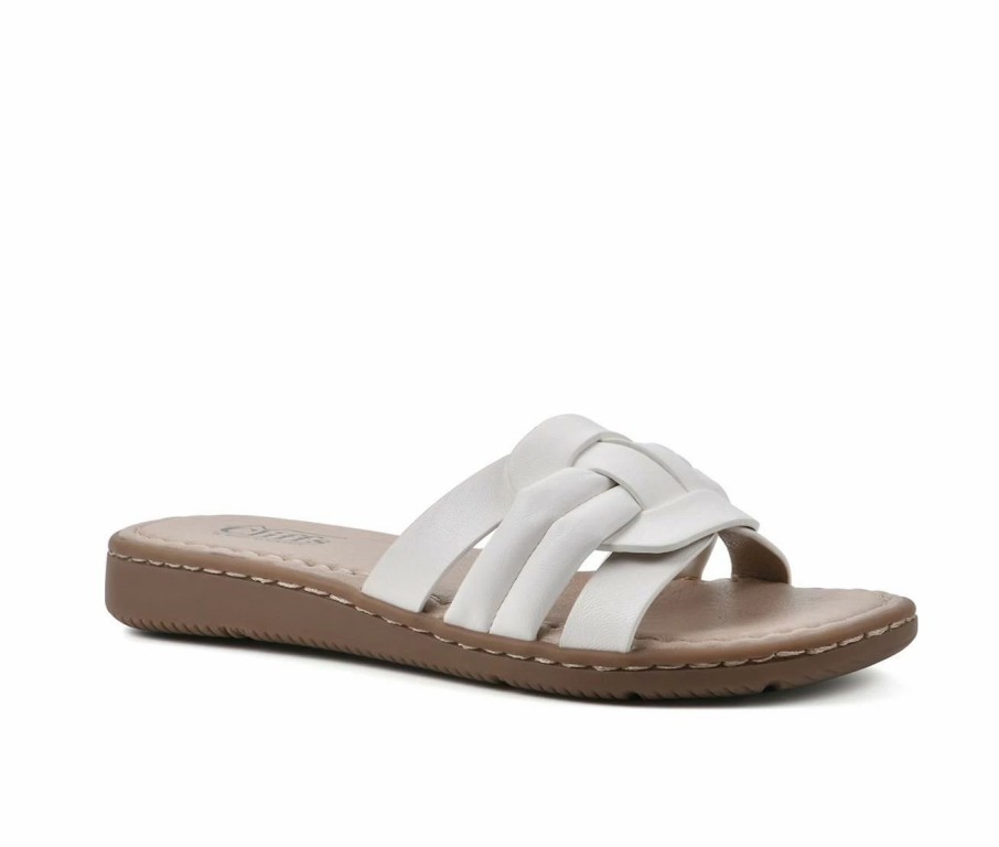 Flat Sandals | * Women'S Cliffs By White Mountain Squarely Sandals