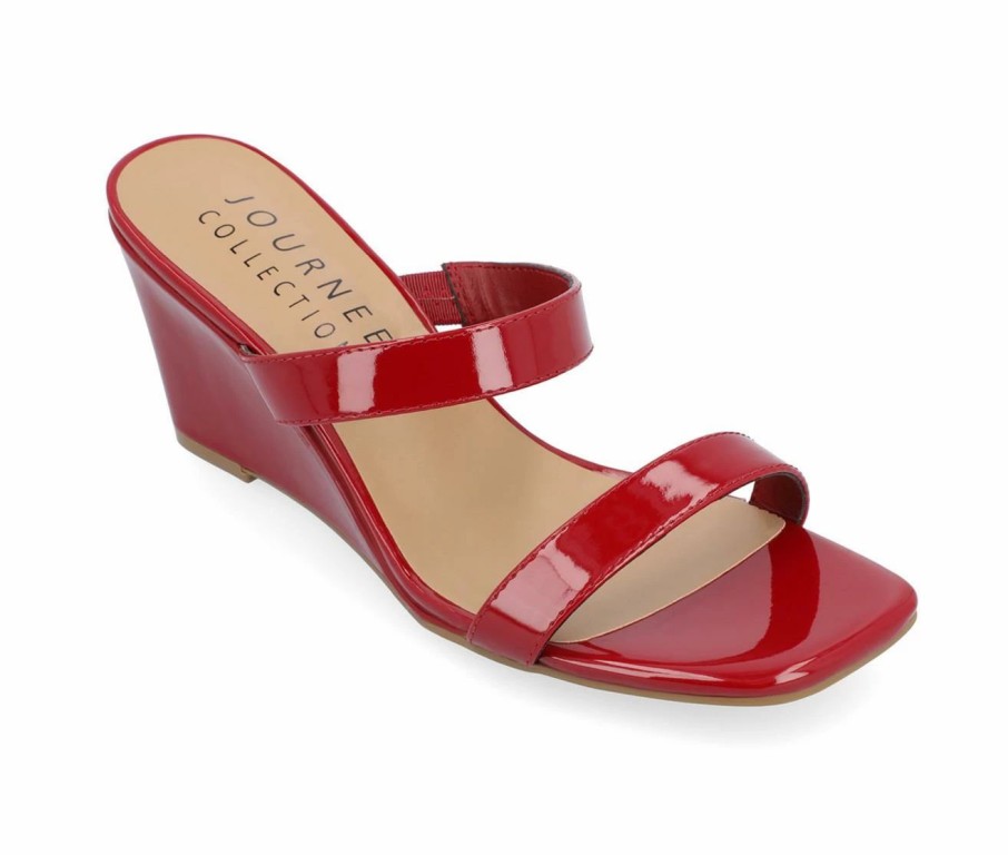 Wedge Sandals | * Women'S Journee Collection Clover Wedge Sandals