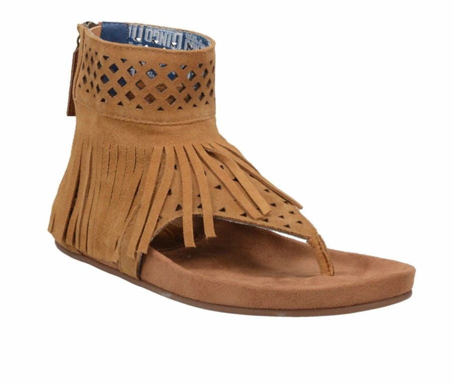 Flat Sandals | * Women'S Dingo Boot Heat Wave Footbed Sandals