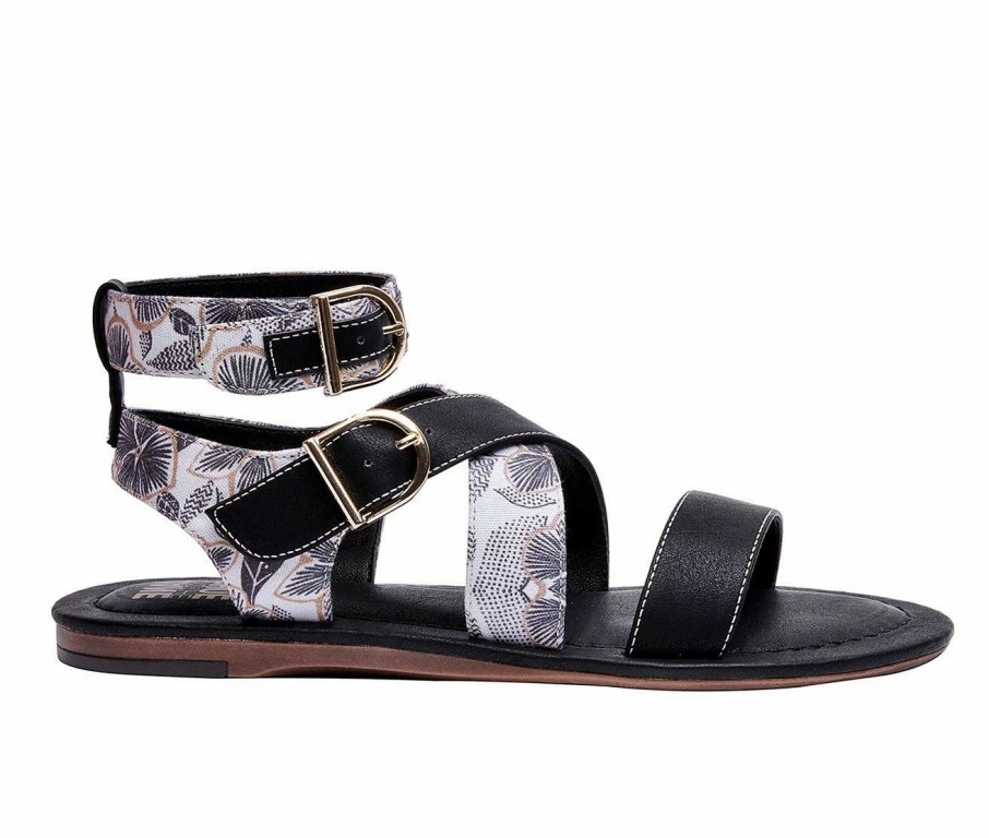 Flat Sandals | * Women'S Jane And The Shoe Jordan Sandals