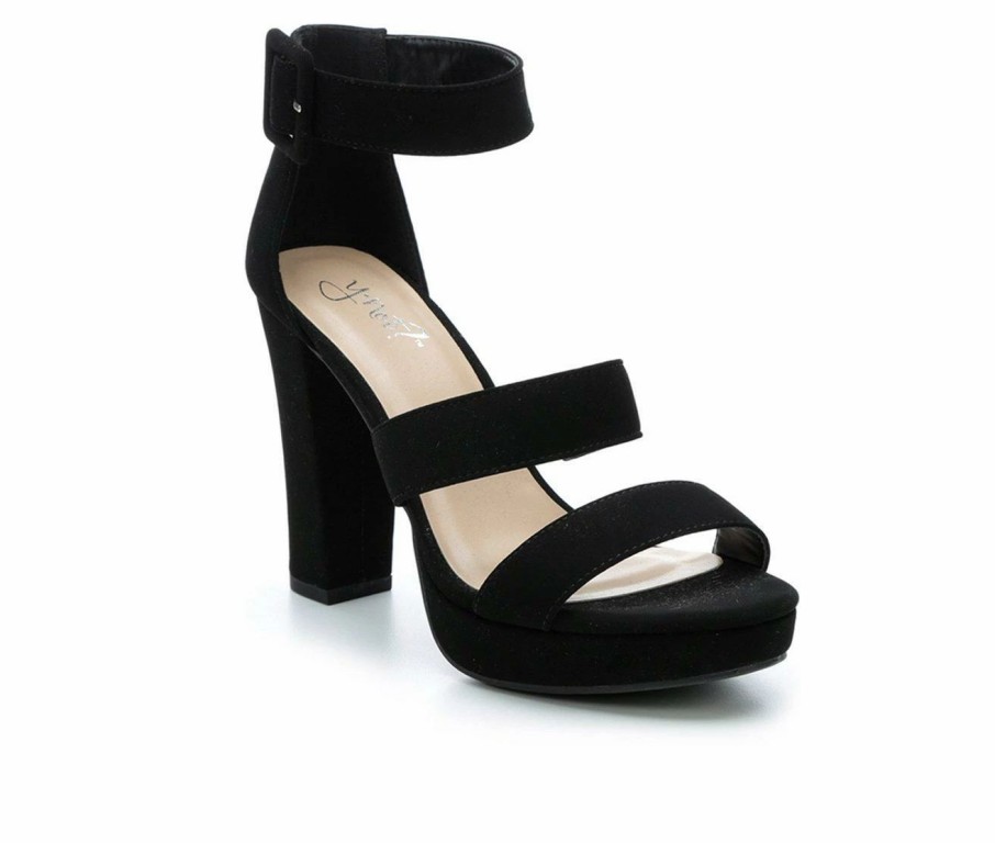 Heeled Sandals | * Women'S Y-Not Triple Dress Sandals