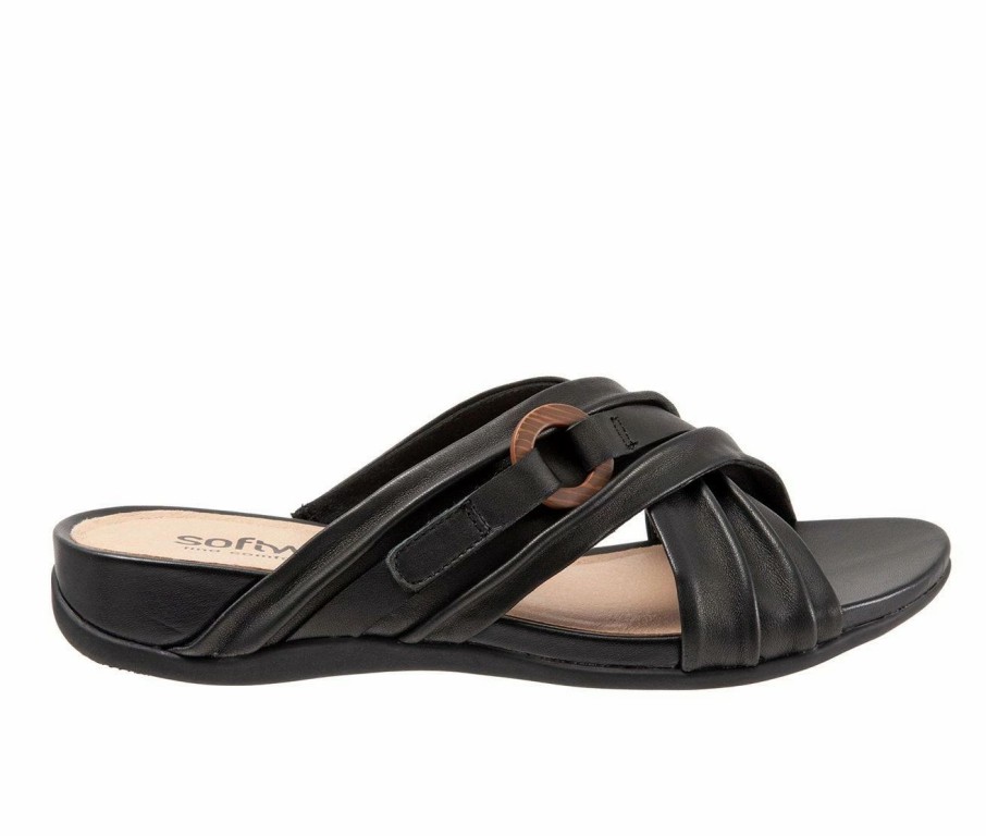 Flat Sandals | * Women'S Softwalk Taza Sandals