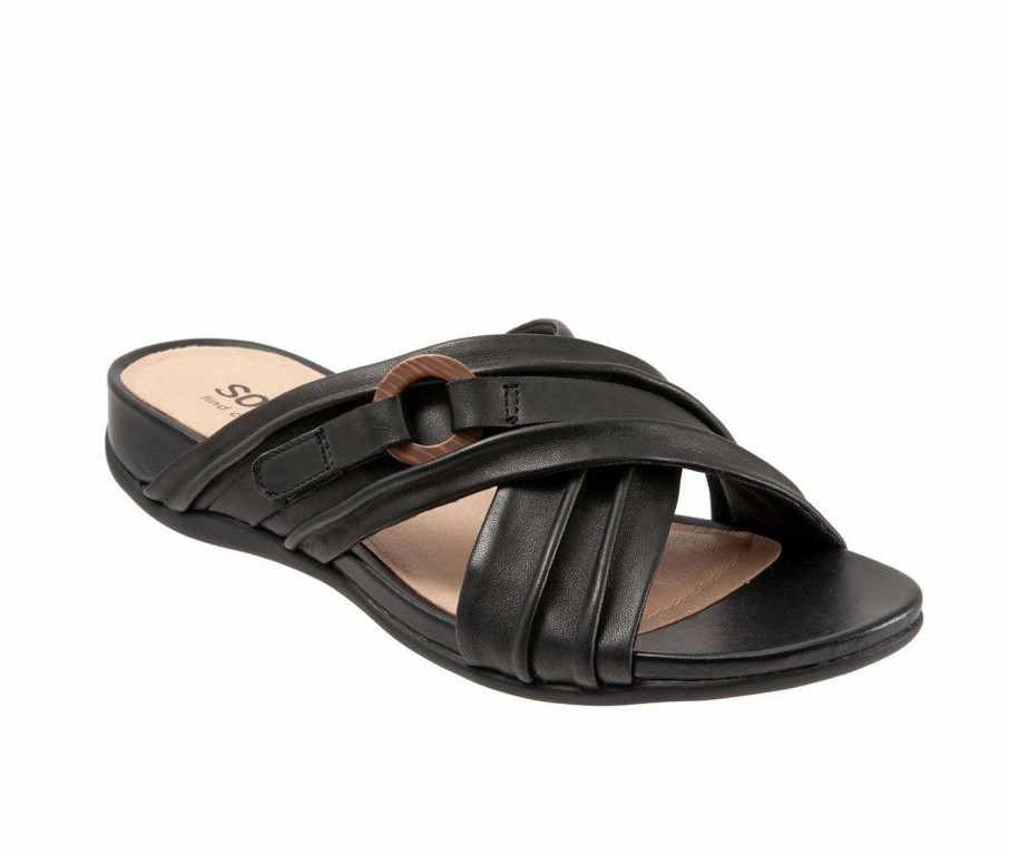 Flat Sandals | * Women'S Softwalk Taza Sandals