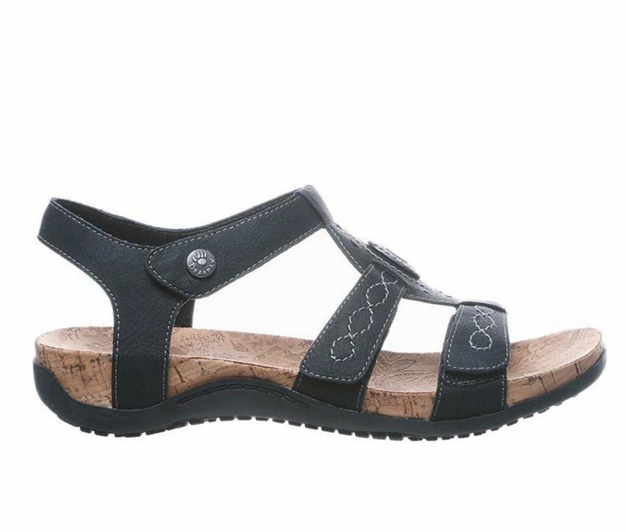 Flat Sandals | * Women'S Bearpaw Ridley Ii Wide Width Sandals