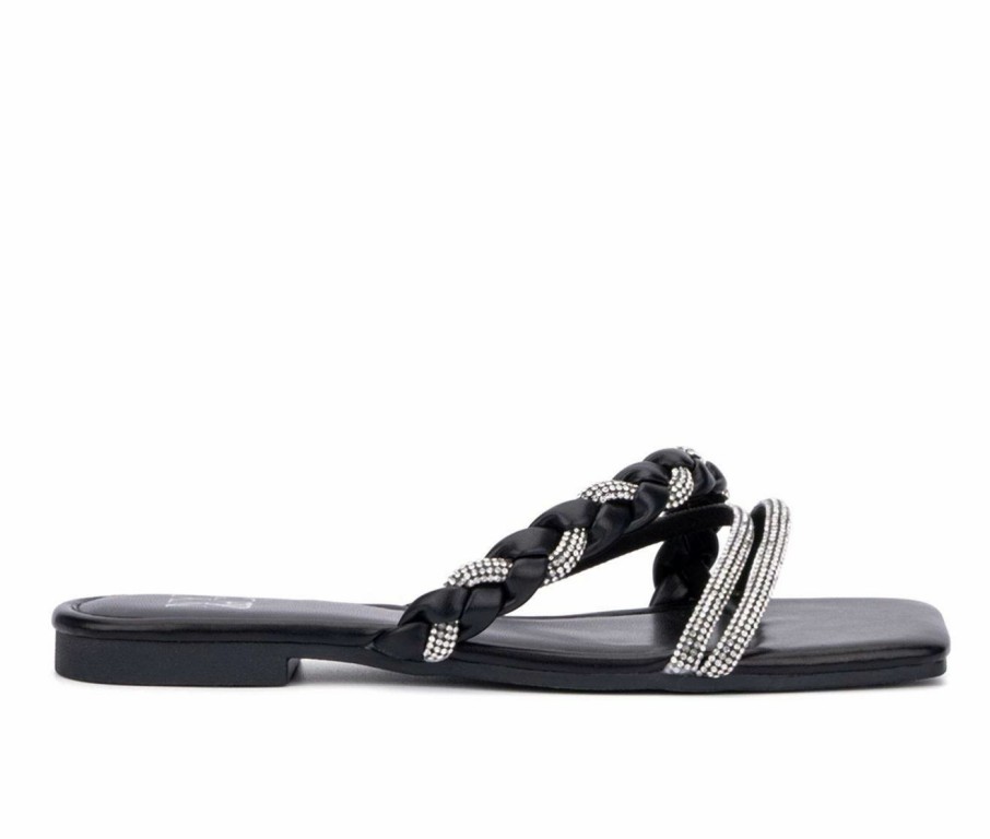 Flat Sandals | * Women'S New York And Company Alessia Sandals