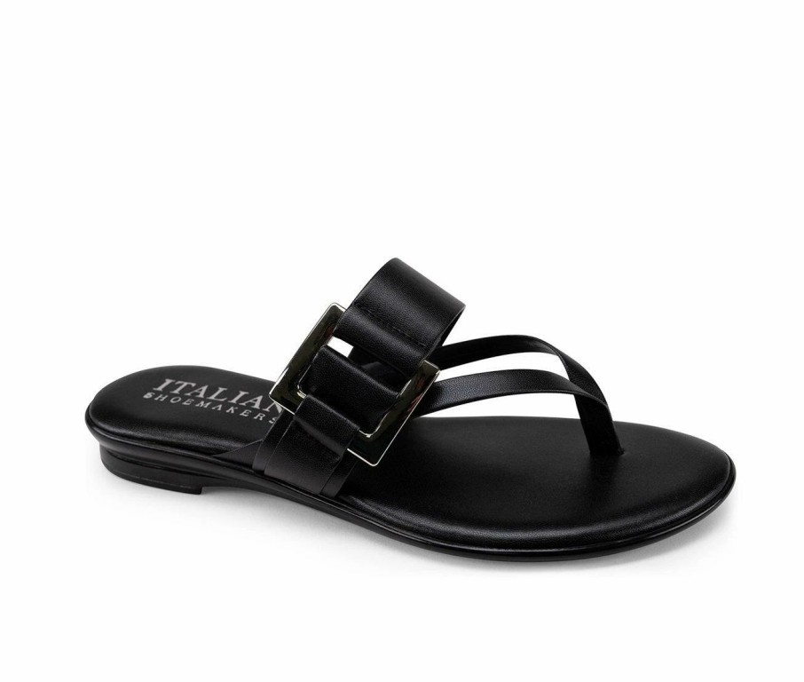 Flat Sandals | * Women'S Italian Shoemakers Corinne Flip-Flop Sandals