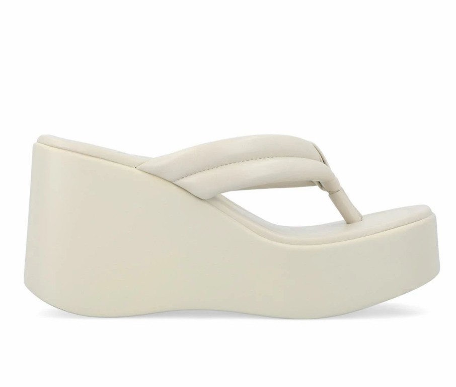 Flip-Flops | * Women'S Journee Collection Sharenne Platfrom Wedge Flip-Flops