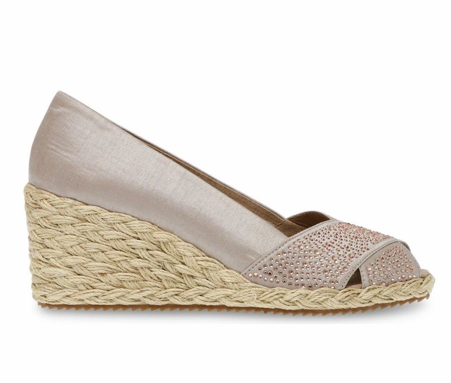 Wedge Sandals | * Women'S Anne Klein Ezzie-C Peep Toe Espadrille Wedges