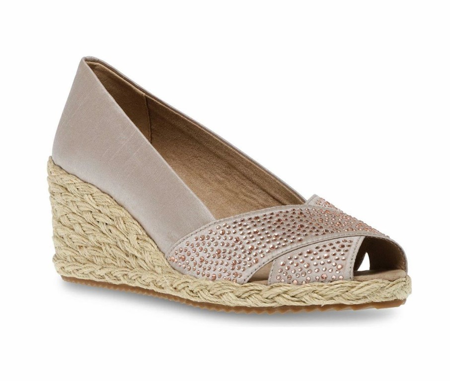 Wedge Sandals | * Women'S Anne Klein Ezzie-C Peep Toe Espadrille Wedges