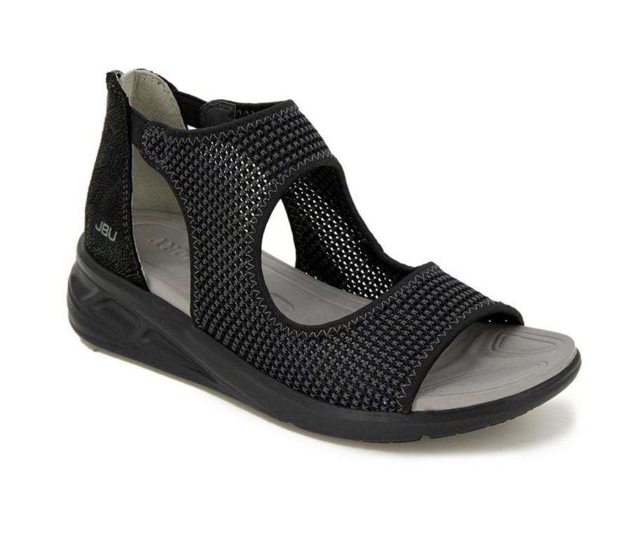 Wedge Sandals | * Women'S Jbu By Jambu Margot-Wide Low Wedge Sandals