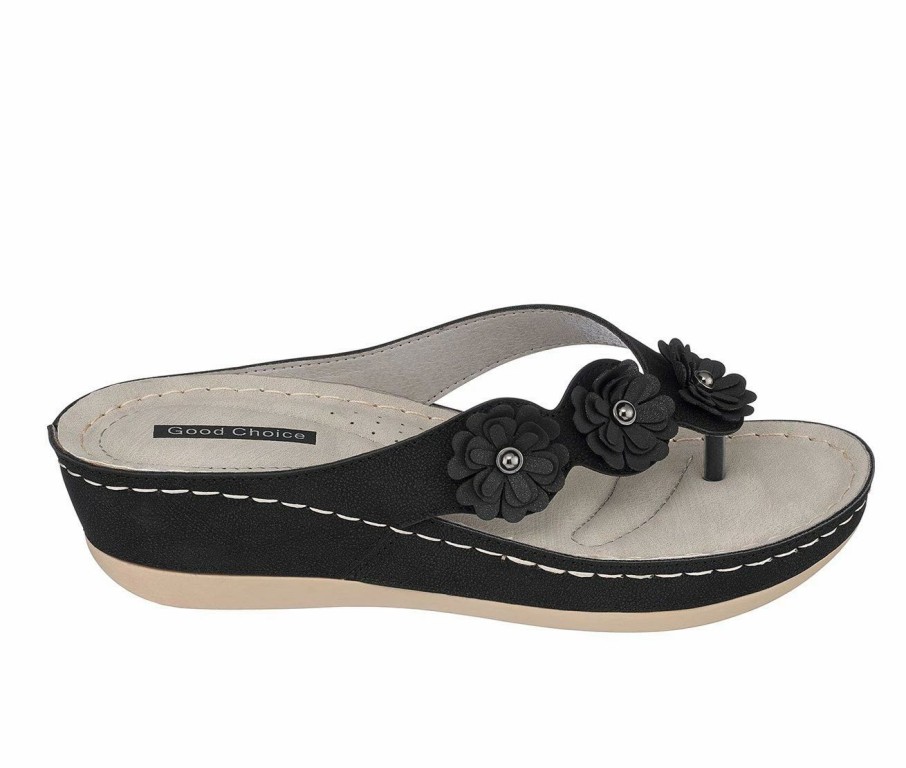 Wedge Sandals | * Women'S Gc Shoes Ammie Wedge Flip-Flops