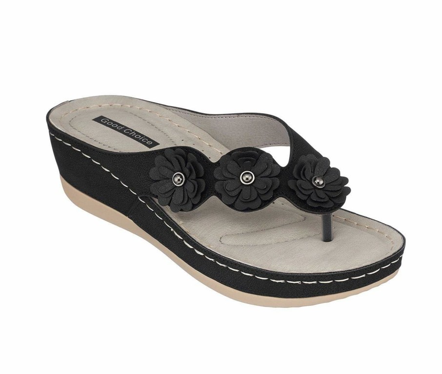 Wedge Sandals | * Women'S Gc Shoes Ammie Wedge Flip-Flops