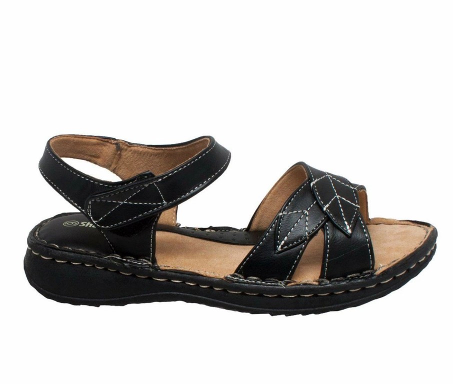 Flat Sandals | * Women'S Shaboom Ankle Strap Comfort Sandals