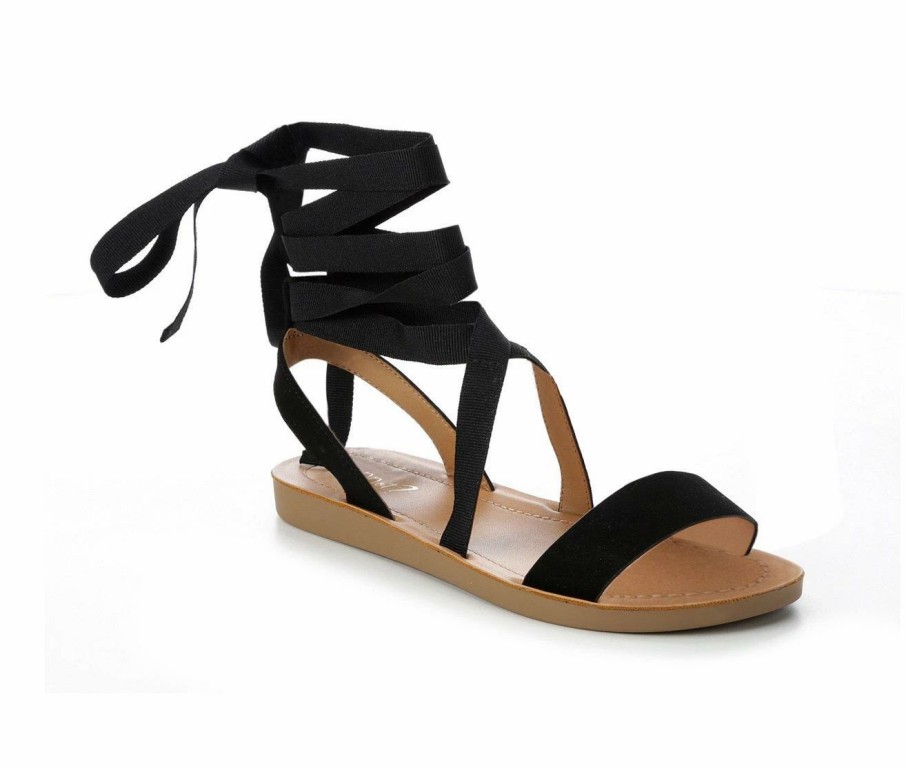 Flat Sandals | * Women'S Y-Not Inbox Wrap Sandals