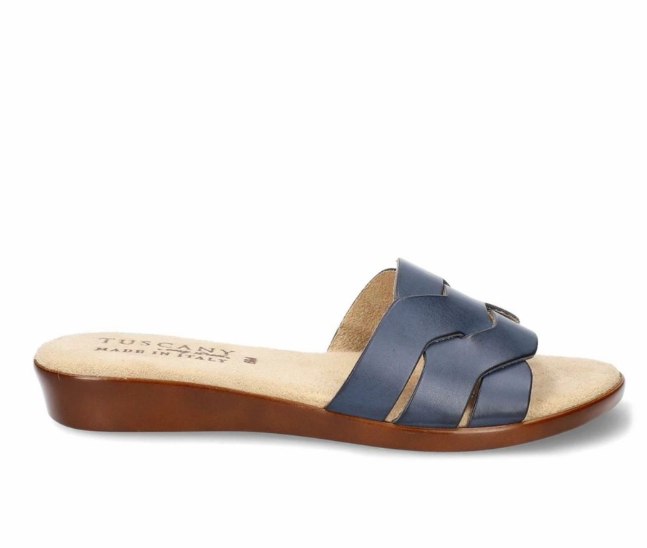 Flat Sandals | * Women'S Tuscany By Easy Street Nicia Sandals