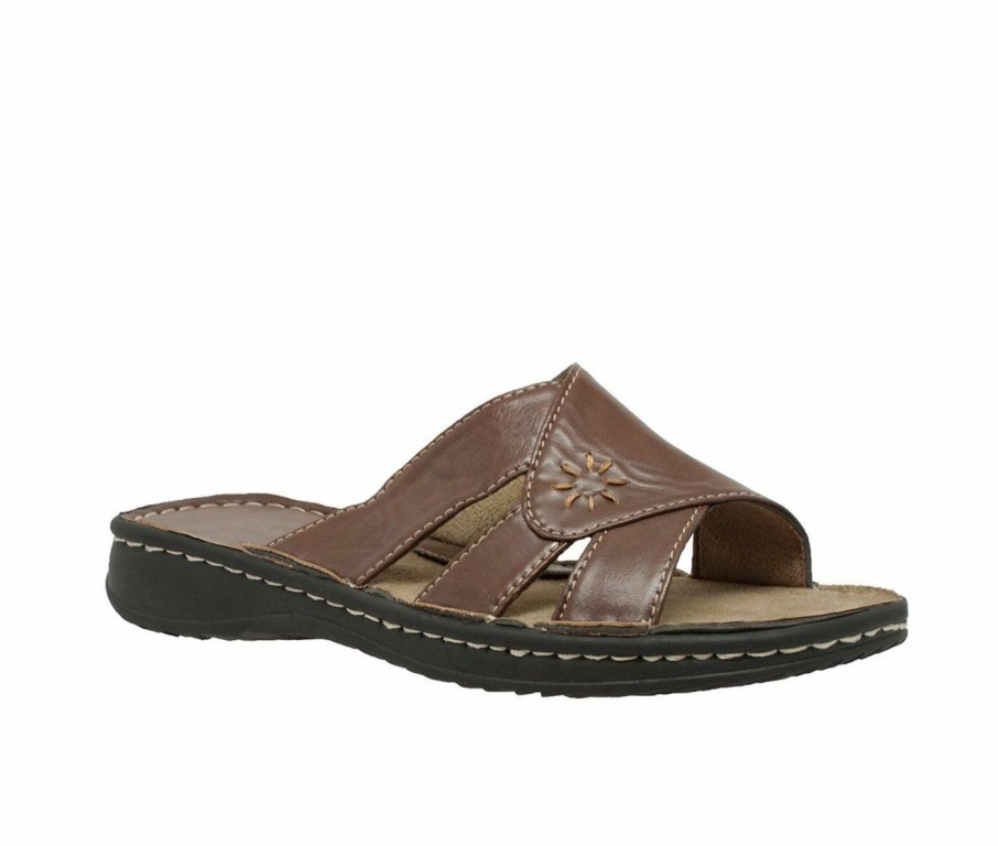 Flat Sandals | * Women'S Shaboom Band Slide Sandals