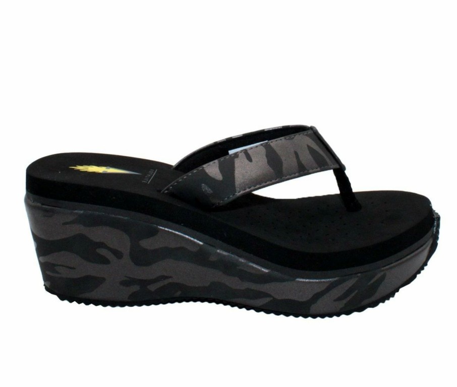 Flip-Flops | * Women'S Volatile Paiges Platform Wedge Flip-Flops