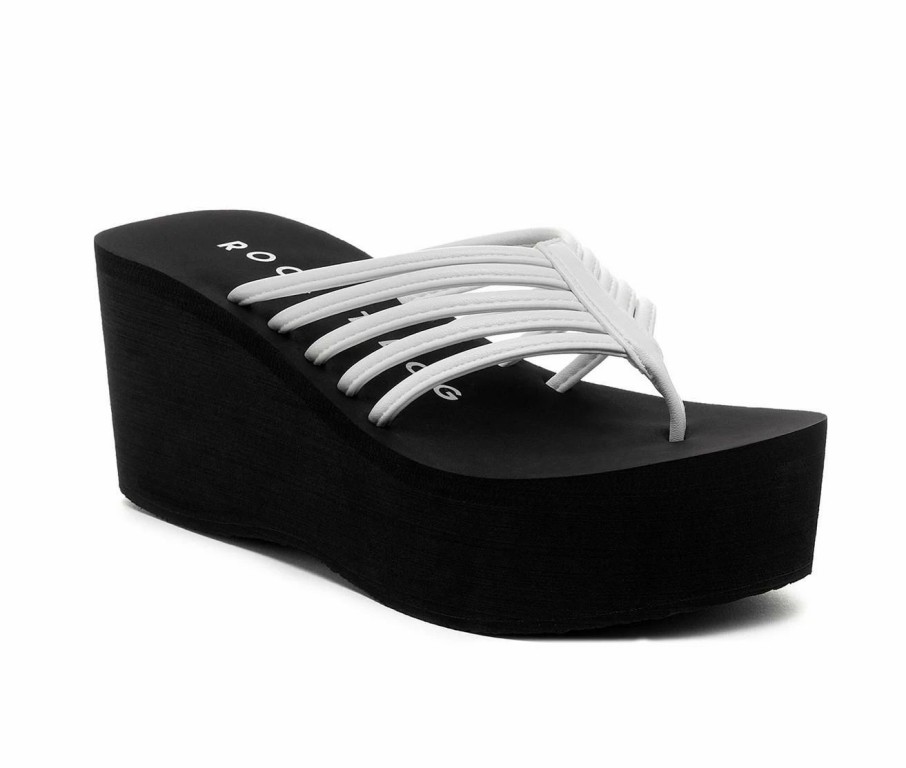 Platform Sandals | * Women'S Rocket Dog Crushcage Platform Flip-Flops