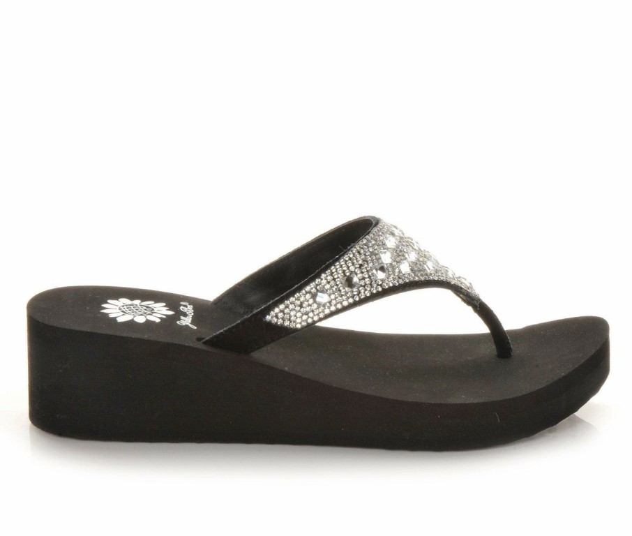 Wedge Sandals | * Women'S Yellow Box Birder Wedge Flip-Flops