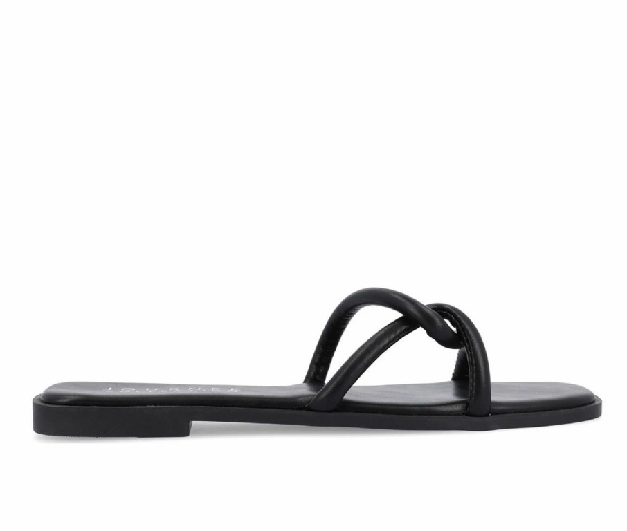 Flat Sandals | * Women'S Journee Collection Lauda Sandals