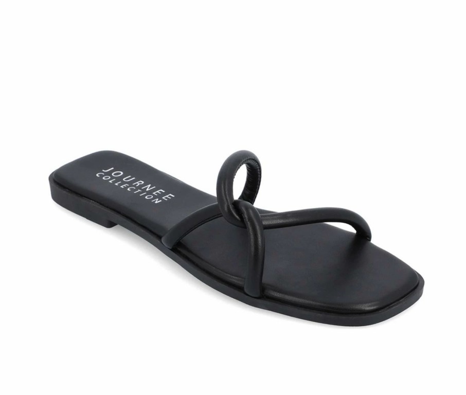 Flat Sandals | * Women'S Journee Collection Lauda Sandals