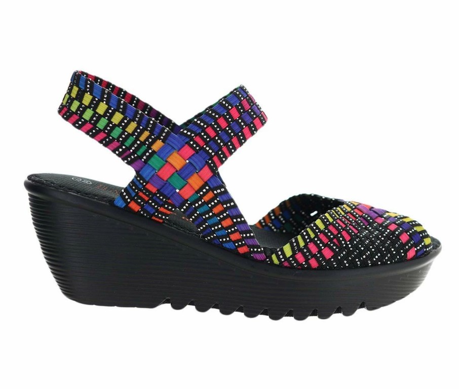 Wedge Sandals | * Women'S Bernie Mev Fame Slip-On Platform Wedges