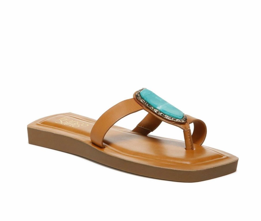 Flat Sandals | * Women'S Franco Sarto Capri Thong Sandals