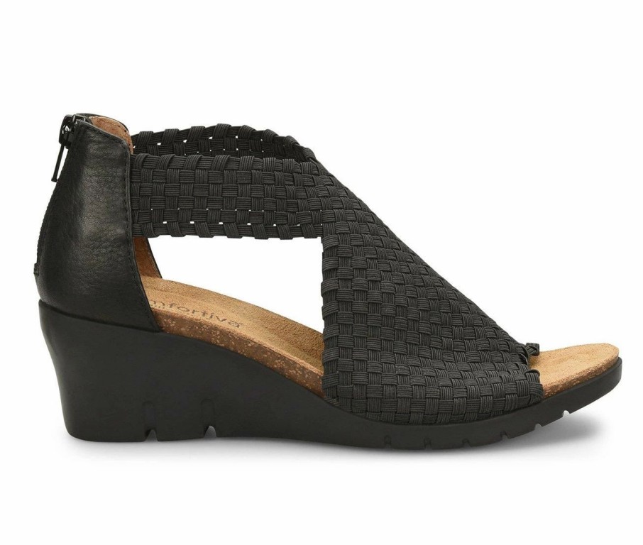 Wedge Sandals | * Women'S Comfortiva Alesha Wedge Sandals