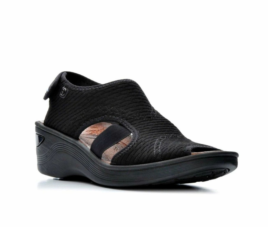 Wedge Sandals | * Women'S Bzees Dream Stretch Wedge Sandals