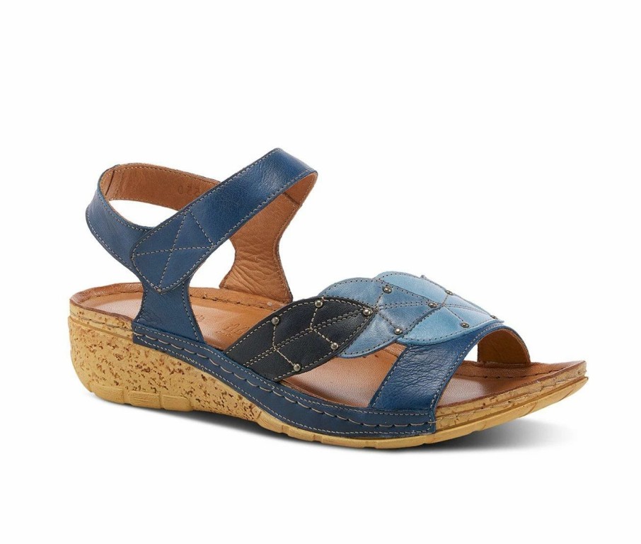 Flat Sandals | * Women'S Spring Step Leaf Sandals