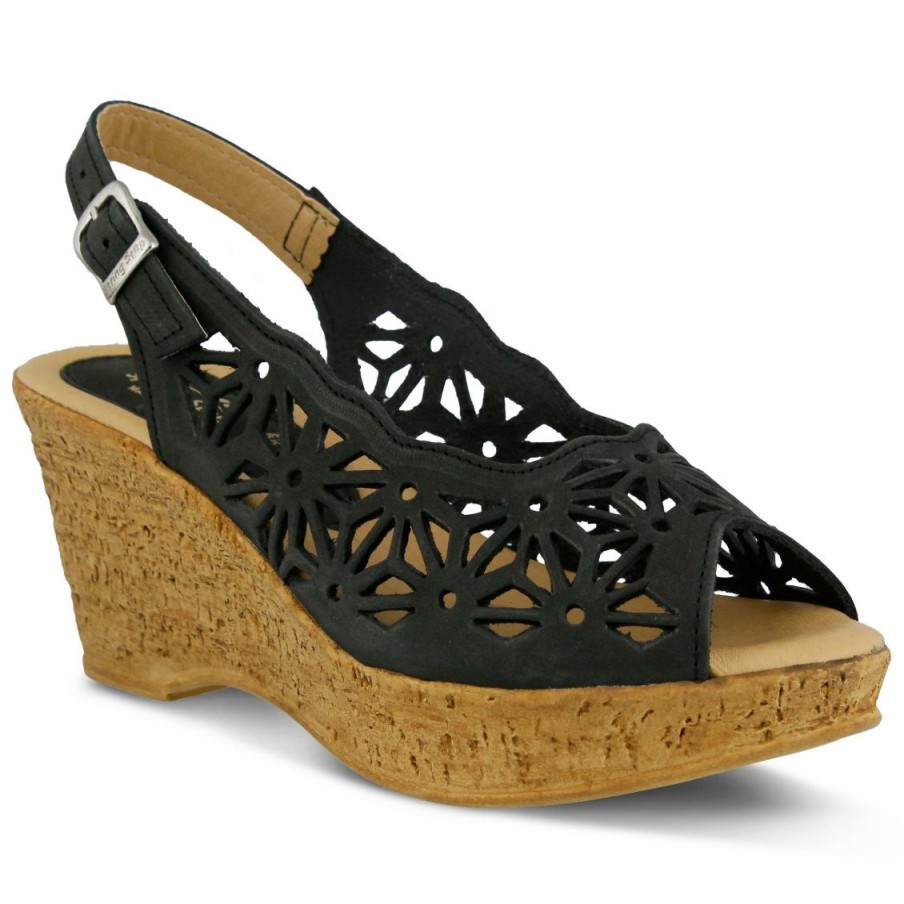 Wedge Sandals | * Women'S Spring Step Abigail Wedge Sandals