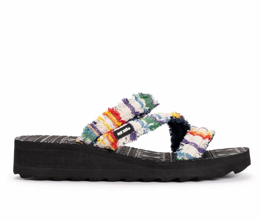 Flat Sandals | * Women'S Muk Luks Wave Riptide Sandals