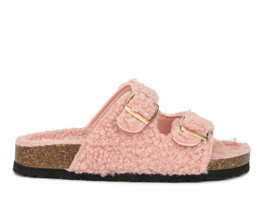 Flat Sandals | * Girls' Olivia Miller Little Kid & Big Kid Hailey Footbed Sandals