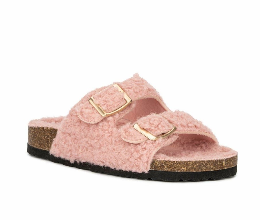 Flat Sandals | * Girls' Olivia Miller Little Kid & Big Kid Hailey Footbed Sandals