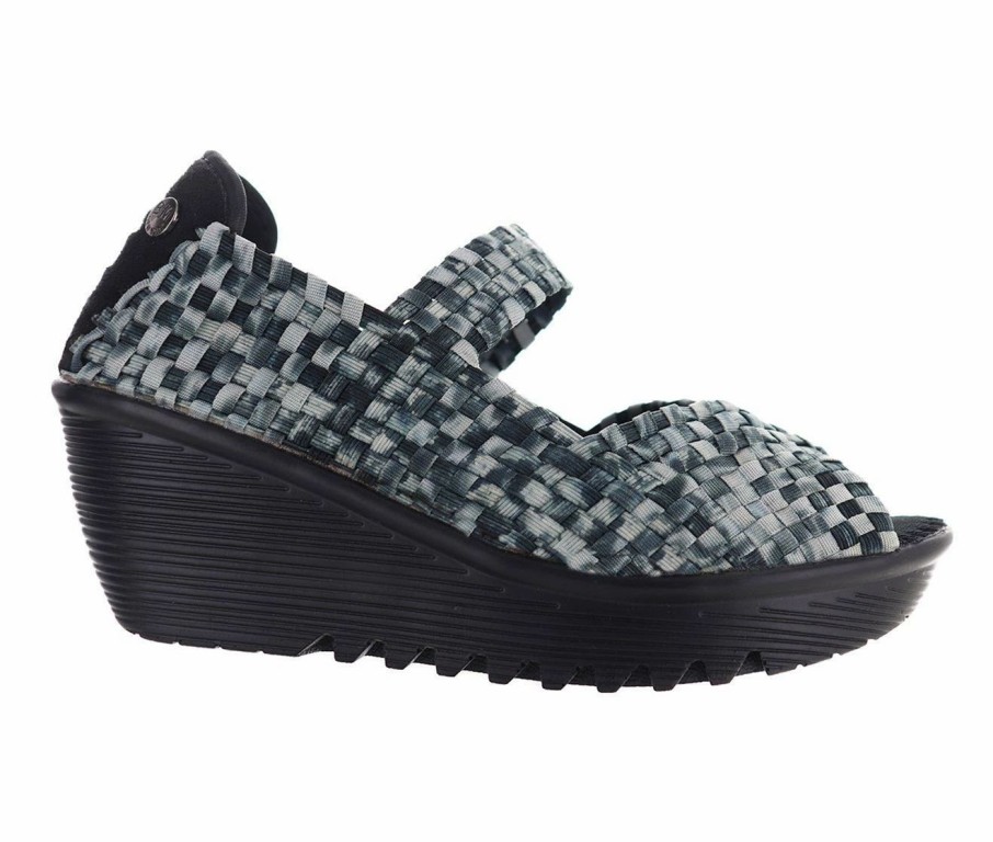 Wedge Sandals | * Women'S Bernie Mev Halle Slip-On Plaform Wedges