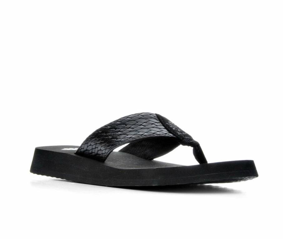 Flip-Flops | * Women'S Yellow Box Flax Flip-Flops