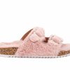 Flat Sandals | * Girls' Olivia Miller Little Kid & Big Kid Cloud Lounge Fuzzy Footbed Sandals