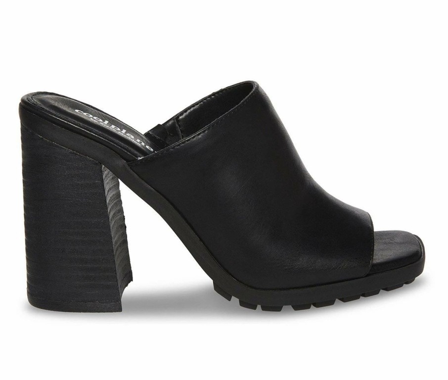 Heeled Sandals | * Women'S Cool Planet By Steve Madd Newberry Sustainable Heeled Mules