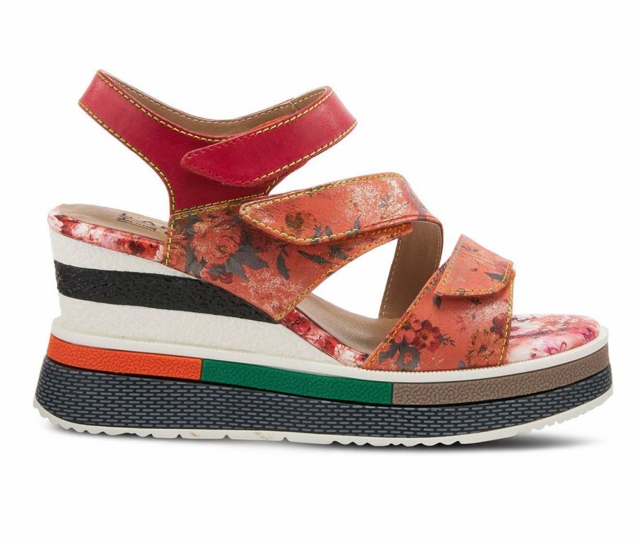 Wedge Sandals | * Women'S L'Artiste Akokomo-Fleur Wedge Sandals