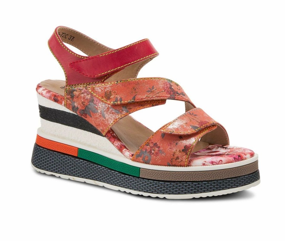 Wedge Sandals | * Women'S L'Artiste Akokomo-Fleur Wedge Sandals