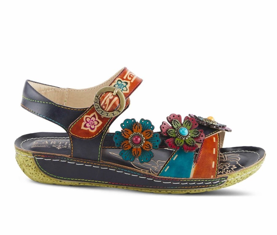 Flat Sandals | * Women'S L'Artiste Ajva Footbed Sandals