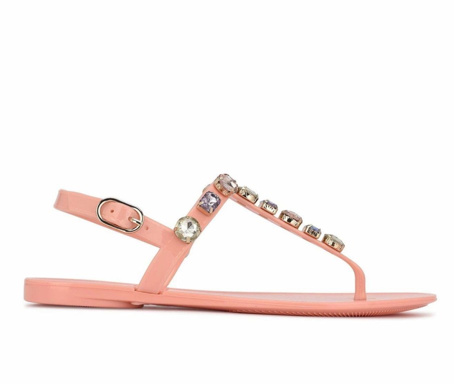 Flat Sandals | * Women'S Nine West Juniper Jelly Sandals