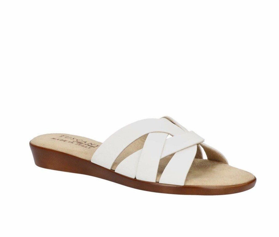 Flat Sandals | * Women'S Tuscany By Easy Street Zanobia Sandals