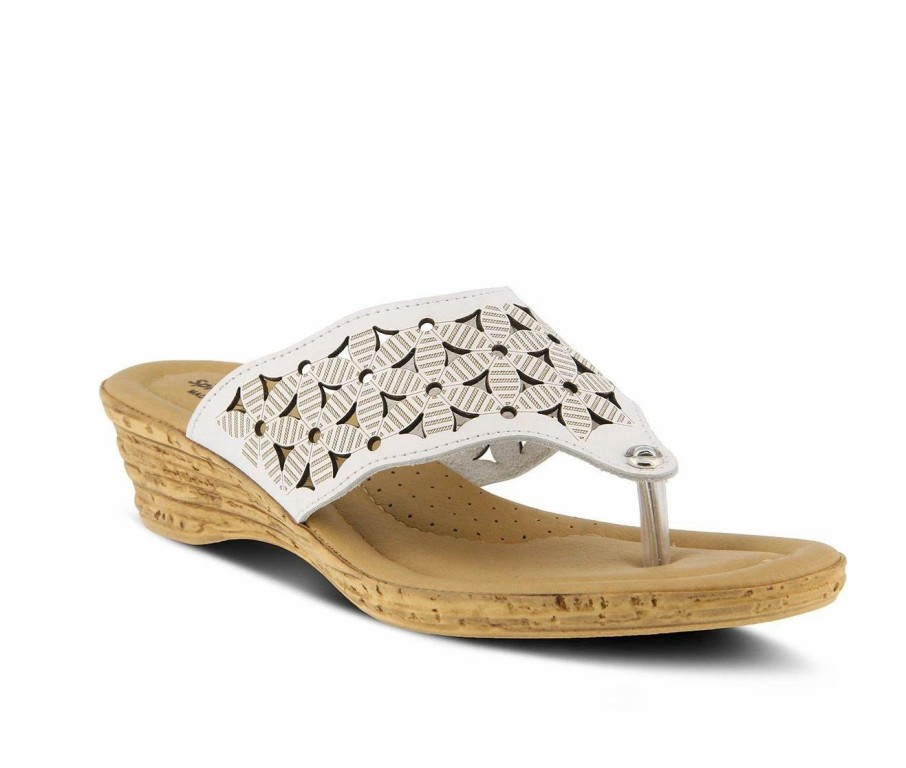 Wedge Sandals | * Women'S Spring Step Tiffany Wedge Flip-Flops