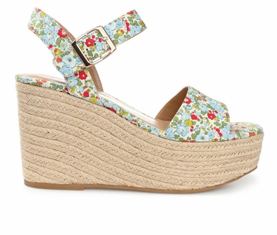 Wedge Sandals | * Women'S Journee Collection Pearrl Espadrille Wedge Sandals