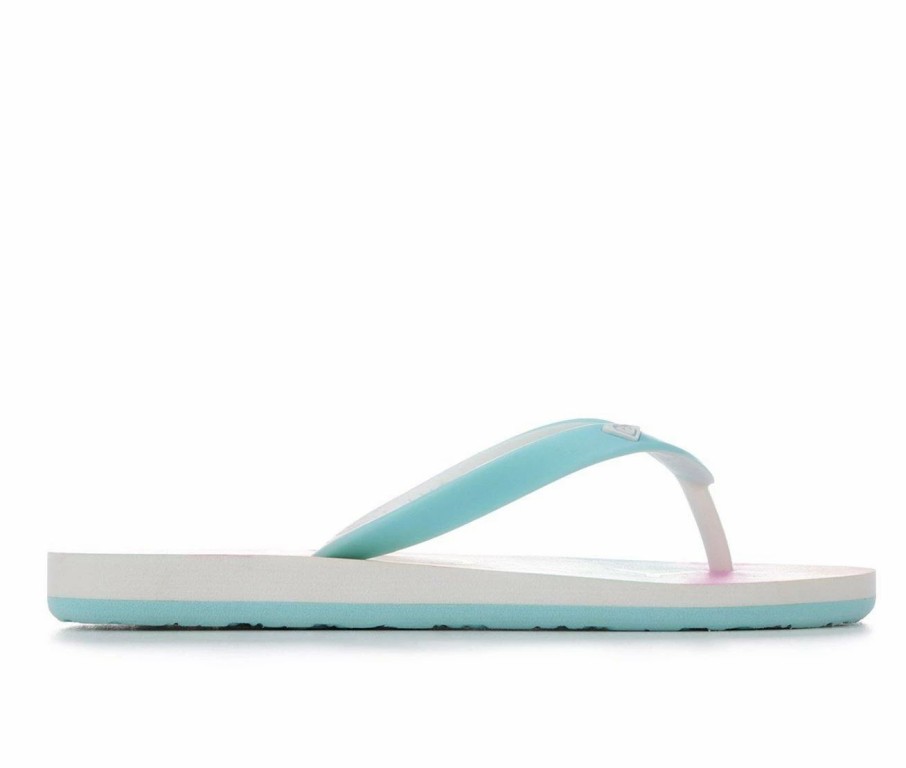 Flip-Flops | * Girls' Roxy Little Kid & Big Kid Tahiti Vii Flip-Flops